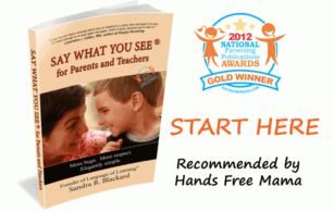 SAY WHAT YOU SEE® Handbook—NAPPA Gold Winner!